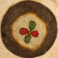 سه عدد نمد قطر ۶۵