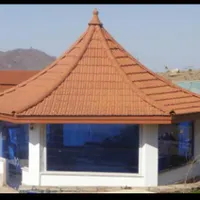 سقف ویلا و سفال طبرستان. آلاچیق باغ.سایبان.سوله