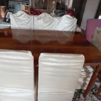 میزناهارخوری۸نفره چوبی درحدنو|میز و صندلی غذاخوری|تبریز, |دیوار