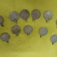 ۱۵ عدد گردن آویز نقره هتوم اول پادشاه ارمنی