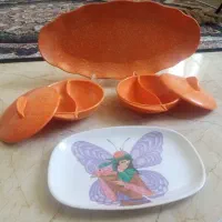 ملامین، چینی  استیل دیگ و قدیمی انتیک نوستالژی|ظروف سرو و پذیرایی|اردبیل, |دیوار