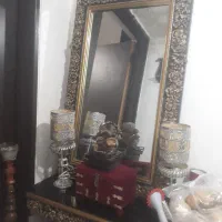 آینه شمعدان طرح اپل فلشخور|حراج|بروجرد, |دیوار