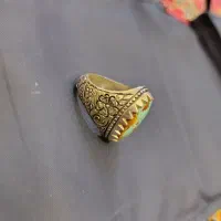 ۳تا انگشتر عقیق و فیروزه نیشابور اصل|جواهرات|خرمآباد, |دیوار