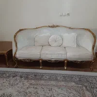 ست کامل مبل۷نفره ونهارخوری۸نفره استیل مدل زمرد|مبلمان خانگی و میز عسلی|محمدیه-قزوین, |دیوار
