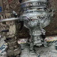 سماور پایه دار برنجی درجه یک درحدنو