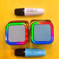 اسپیکر شارژی رقص نور همراه با میکروفن نو وآکبند