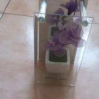 باکس گل و گلدان و یک گلدان بزرگ بلور مشکی|صنایع دستی و سایر لوازم تزئینی|شیراز, کاراندیش|دیوار