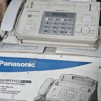 تلفن و فاکس پاناسونیک مطابق عکس|تلفن رومیزی|اصفهان, مارچین|دیوار