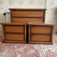 سرویس چوبی خواب دونفره کامل