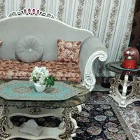 مبل ۸نفره کاملا سالم با جلو میز عسلی