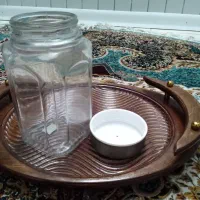 دبه، بانکه، ظرف شیشه ای حبوبات و ترشی