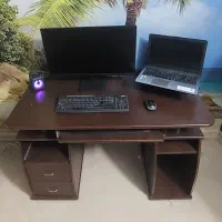 میز کامپیوتر و تحریر چوبی