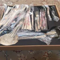 سرویس قاشق چنگال ۴۴ پارچه|ظروف سرو و پذیرایی|اصفهان, سروستان|دیوار