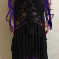 پیراهن مشکی کشی