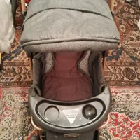 گهواره کنار مادر پیرگاردین  کالاسکه و کریر دلیجان|تخت و صندلی بچه|اصفهان, شهرک امام زمان|دیوار