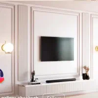 فروش درب خام کشویی tv wall|میز تلویزیون|جم, |دیوار