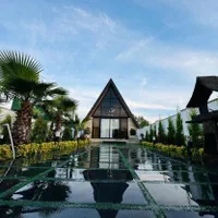 اجاره کلبه سویسی استخر روباز در آمل|اجارهٔ کوتاهمدت ویلا و باغ|آمل, |دیوار