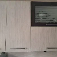 فروش فوری کابینت ام دی اف به همراه هود،گرگان|جاکفشی، کمد، دراور|گرگان, |دیوار
