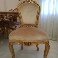 میز صندلی 8 نفره چوب گردو اصل|میز و صندلی غذاخوری|گرمدره, |دیوار