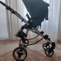 کالسکه  دوقلویی پپرگاردین(pierre cardin)|کالسکه و لوازم جانبی|اصفهان, فروردین|دیوار