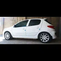 207 پانا (سقف شیشه )|خودرو سواری و وانت|بیستون, |دیوار