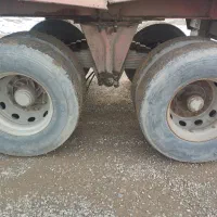 محور تریلی مرتب زیر کار