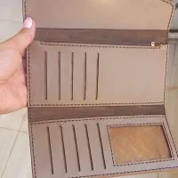 کیف پول چرم طبیعی و آینه چرمی|کیف، کفش، کمربند|کرج, گوهردشت|دیوار