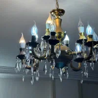 لوستر|لوستر و چراغ آویز|بم, |دیوار