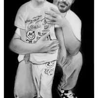 سفارش چهره نقاشی سیاه قلم