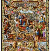 نقشه و مصالح بافت اورجینال سلاطین جدید