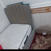 تختخواب سفارشی طوسی و فیروزه ای جنس خوب درحدنو