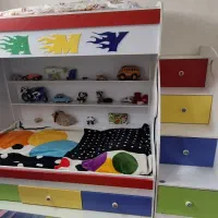 تخت دو طبقه|تخت و سرویس خواب|خمینی‌شهر, |دیوار