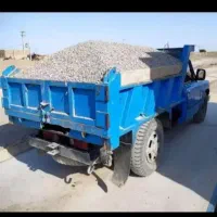 نیسان کمپرسی حمل شن شسته و ماسه بند کشی و..