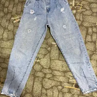 شلوار مام استایل تمیز  ، و شلوار اسکینی تمیز