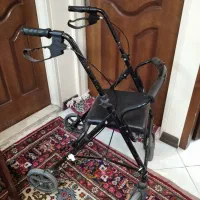 واکر چرخدار  ترمز دار کارکرده سالم