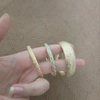 النگو سایز یک وگوشواره وانگشتر