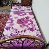 تخت یک نفره فلزی|تخت و سرویس خواب|یزد, |دیوار