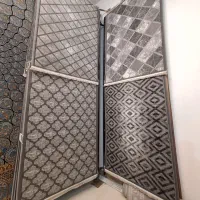 گلیم فرش چهار متری تبریز درجه یک دودی طوسی طلاکوب|فرش|مشهد, امیر المومنین|دیوار