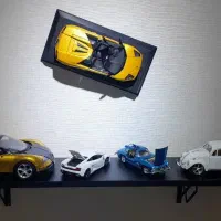 شلف دیواری طرح بال خودرو