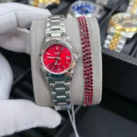 ساعت کاسیو زنانه به همراه ست دستبند