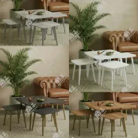 میز عسلی جلو مبلی جلومبلی میزعسلی مربع