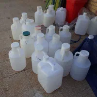 بشکه  ده لیتری|ظروف نگهدارنده، پلاستیکی، یک‌بارمصرف|بهبهان, |دیوار