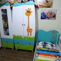 تخت،کمد،ویترین،میز کودک ،تشک سالم
