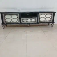 کنسول و میز تی وی درحد نو پایه های محکم|بوفه، ویترین، کنسول|رباطکریم, نصیرشهر|دیوار