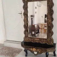 اینه کنسول چوبی