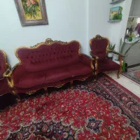 مبل 9 نفره کلاسیک|مبلمان خانگی و میز عسلی|تهران, طیب|دیوار