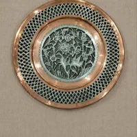 دیوارکوب مسی