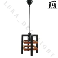لوستر فلز چوب|لوستر و چراغ آویز|نیشابور, بلوار گلها|دیوار