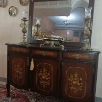 اینه کنسول چوبی|بوفه، ویترین، کنسول|تبریز, |دیوار