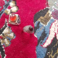 4تا انگشتر نقره مردانه خاص و پرجذبه دستساز تبریز